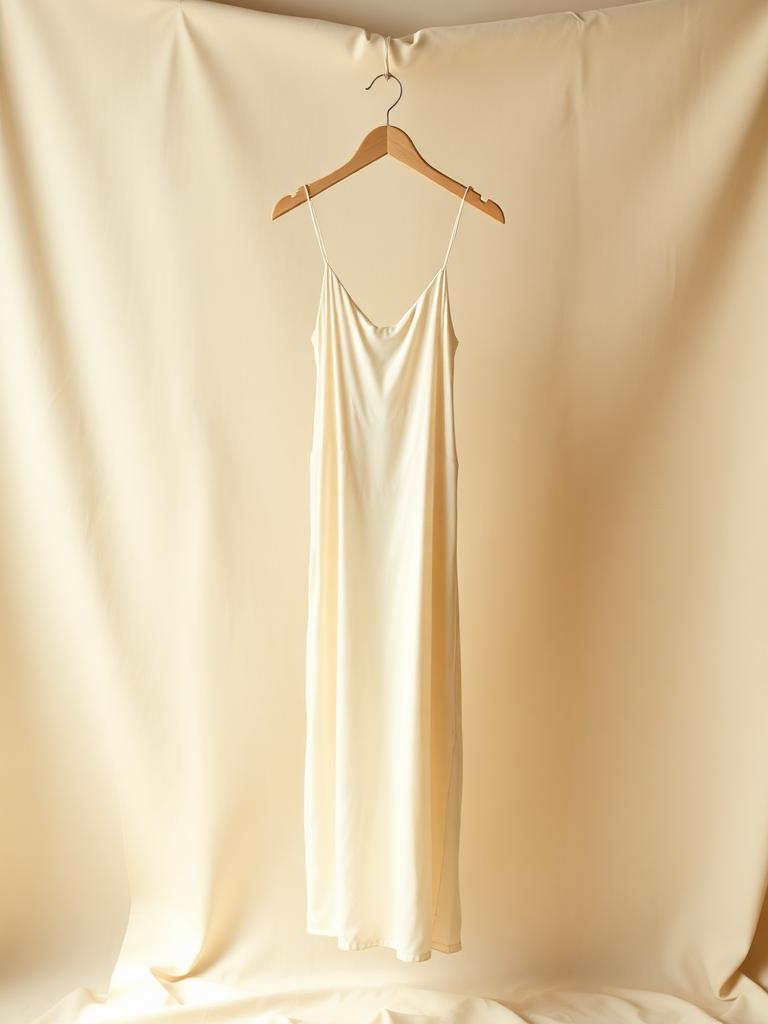 Ivory Silk Slip